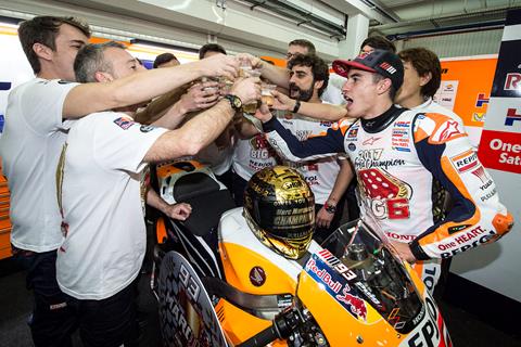 MotoGP: Go behind the scenes for Marquez’s title success