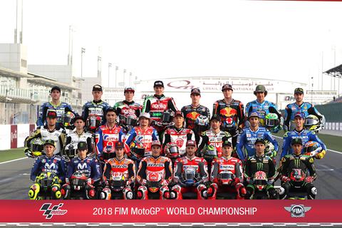 MotoGP: Riders gather for class photos