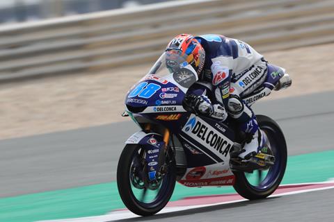 Moto3: Martin under lap record on day one in Qatar