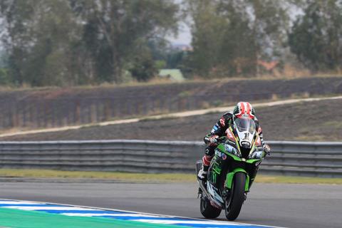 WSB: Rea leads as eight riders split by 0.2 in Thailand