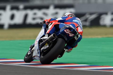 Moto2: Pasini on top as action gets underway in Argentina