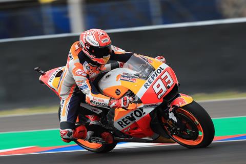 MotoGP: Marquez quickest as Honda dominate Argentina practice