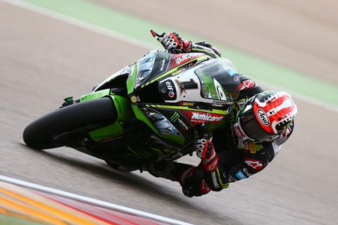 WSB: Rea holds off Ducatis for opening win in Aragon