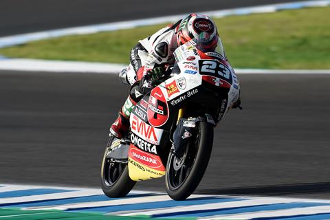 Moto3: Antonelli slows the Spaniards on opening day