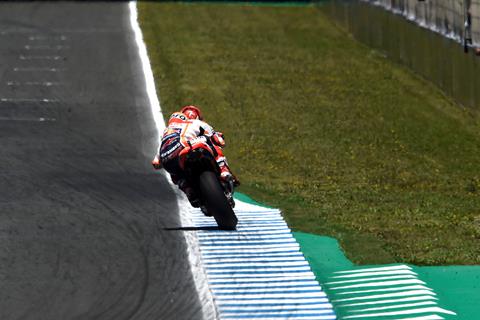 MotoGP: Marquez dominates as chaos ensures behind