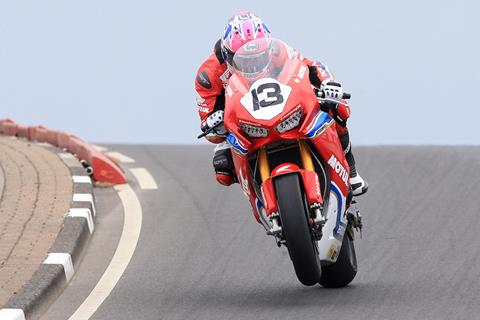 NW200: Johnston quickest in red flagged Superbike qualifying