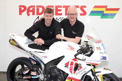 Roads: Hutchy re-united with Padgetts for Supersport races