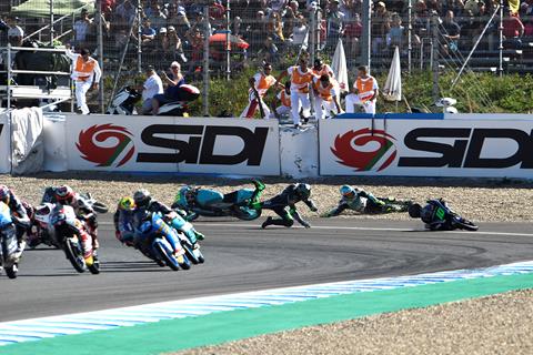 Moto3: McPhee penalised for Jerez crash