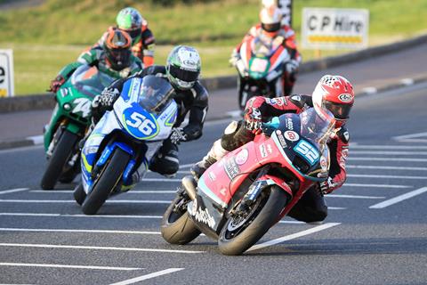 NW200: Cowton wins Supertwins Race 2 with last corner pass