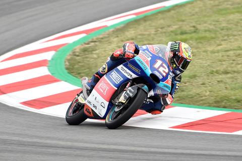 Moto3: Bezzecchi tops opening day in Barcelona