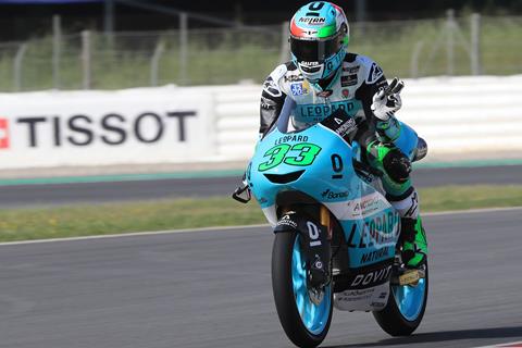 Moto3: Bastianini comes out top in frantic qualifying