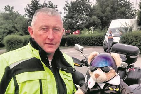 ‘Byker Bear’ completes Pan-European ‘Quest for Cancer’