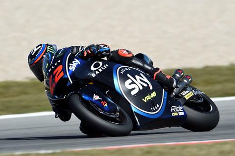 Moto2: Bagnaia ahead in red flagged qualifying