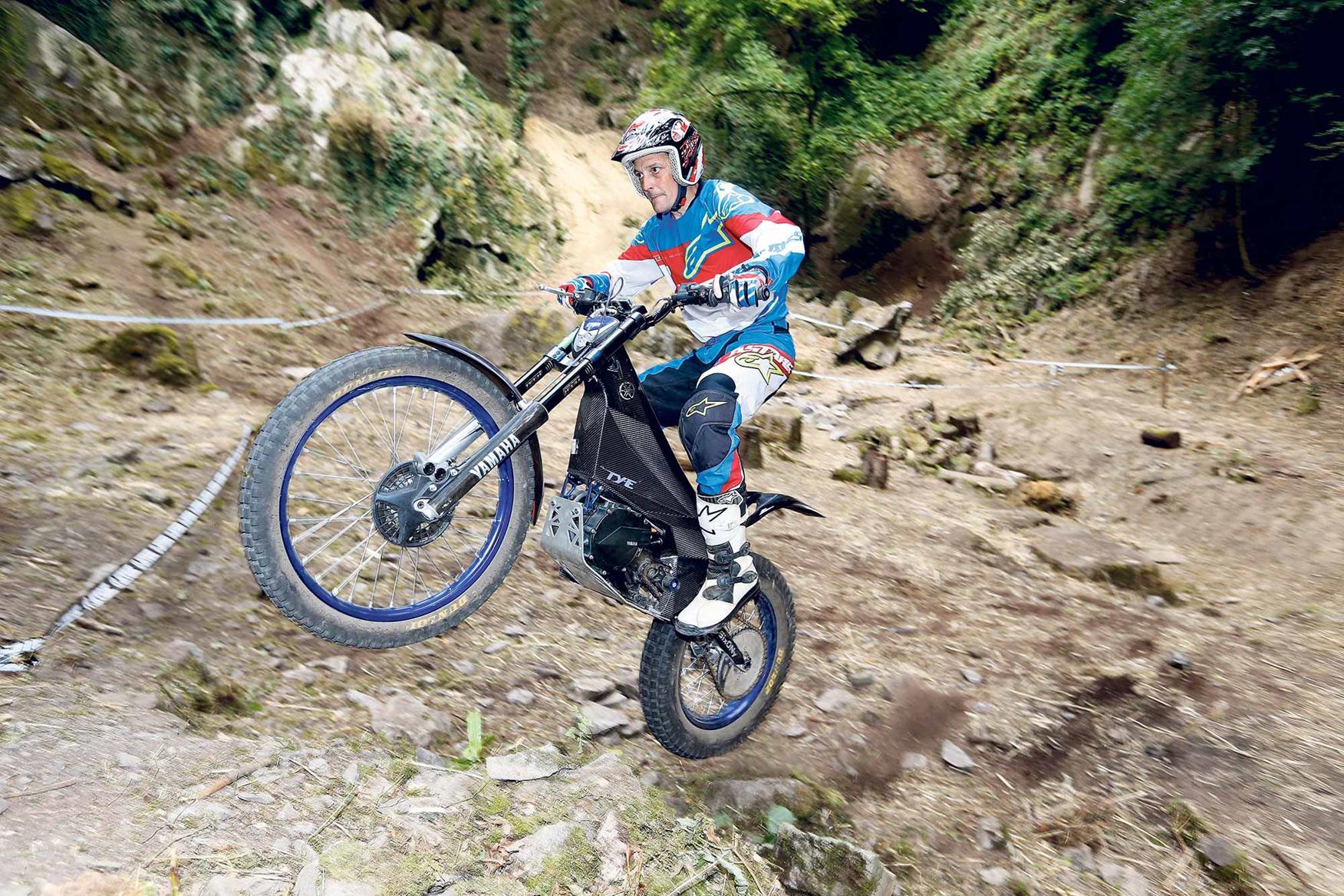 Yamaha electric discount trials bike price