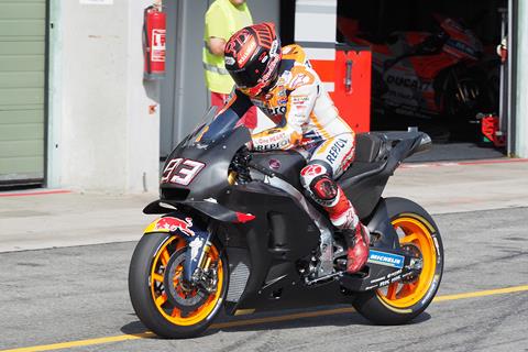 MotoGP: Marquez tops one-day test at Brno