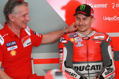 MotoGP: Ciabatti sad to see Lorenzo leave Ducati