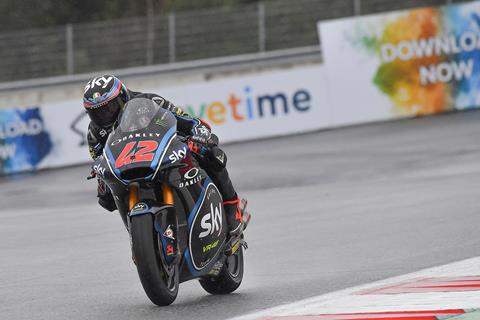 Moto2: Bagnaia cruises to pole despite fuel issues