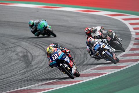 Moto3: Bezzecchi wins but superhero Martin not far behind