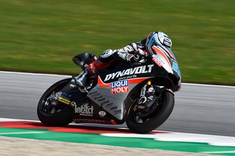 Moto2: Schrotter sets early pace at Silverstone