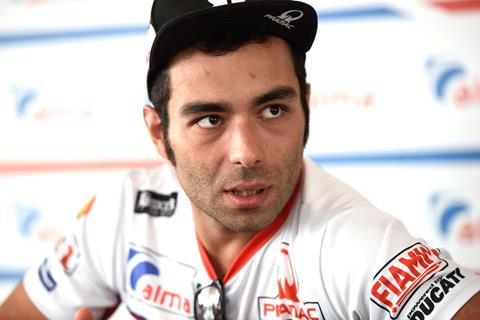 MotoGP: Petrucci slams Lorenzo after practice near miss