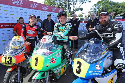 Classic TT: McGuinness wins on first return to the Isle of Man course