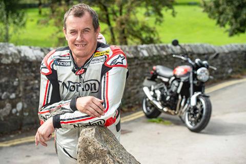 What's it like to ride with TT legend John McGuinness on the road? Safer than you might think...