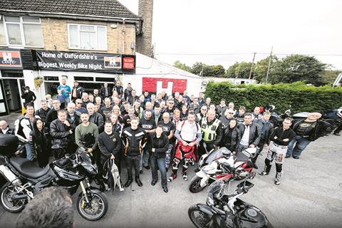 Members came from far and wide for #ride5000miles meet