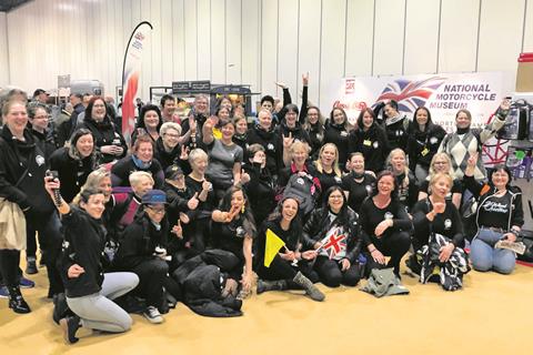 Passing the baton: Women Riders World Relay honoured in National Motorcycle Museum