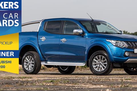 MCN's sister website Parkers awards the Mitsubishi L200 Best Pickup of the Year 2019