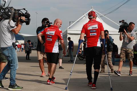 MotoGP: Lorenzo passed fit but unsure of condition