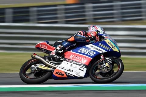 Moto3: Kornfeil fastest as McPhee and Martin struggle