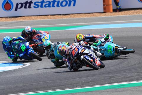 Moto3: Last lap drama as Di Giannantonio takes the win