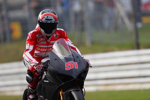 MotoGP-inspired Ducati V4 racer breaks cover at Brands Hatch