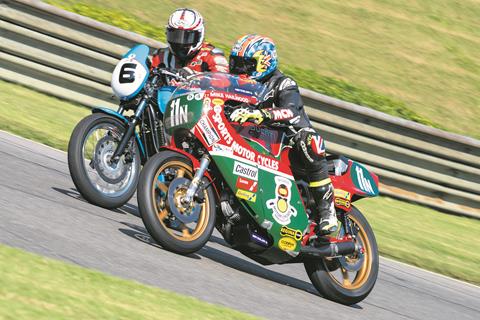 MCN races a replica of Mike Hailwood's 1978 NCR Ducati