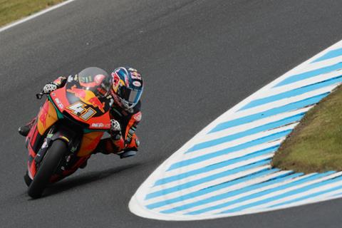 Moto2: Binder fast out of the blocks