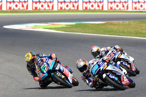 Moto3: Martin faces the pressure from Bezzecchi with two left