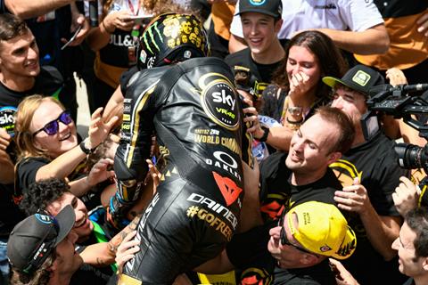 Moto2: Bagnaia secures 2018 crown