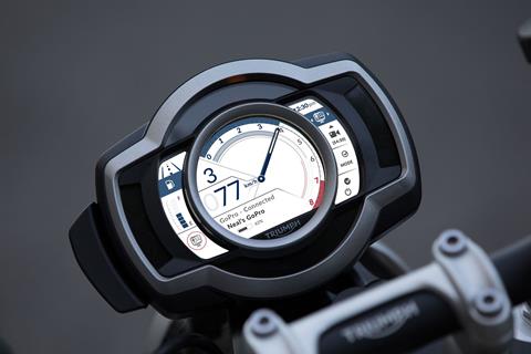 Triumph introduce 2019 TFT connectivity system