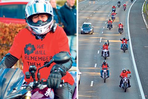 Huge Remembrance Sunday rideout targets M25 and M60