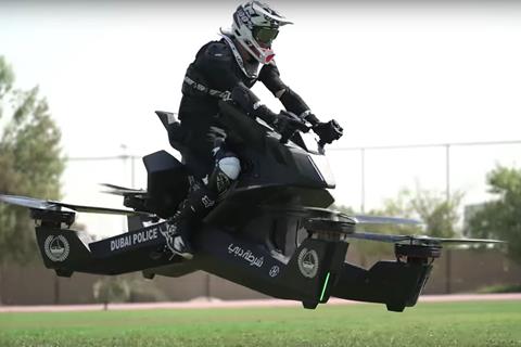 Watch: Police in Dubai begin hoverbike training