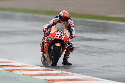 MotoGP: Marquez masters drenched Valencia