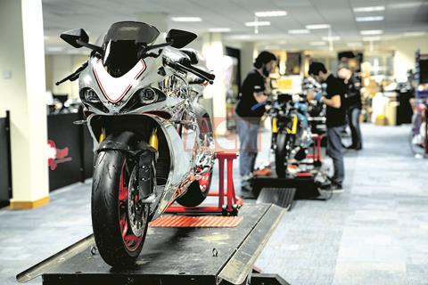 First Norton V4 SS superbikes rolled off production line