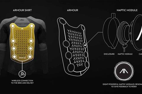 Arc vibrating jacket could transform the electric bike experience