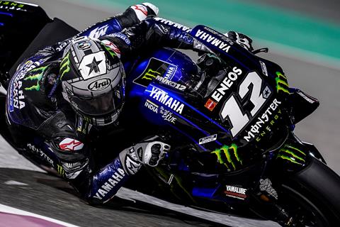 MotoGP: Viñales tops first night of testing in Qatar