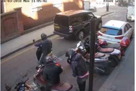 Gang who used mopeds to commit robberies found guilty