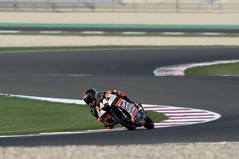 Moto3: Canet from Fenati on first day of action