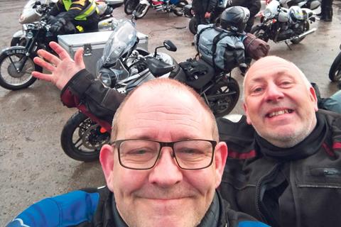 #ride5000miles members brave the elements at the 58th Dragon Rally