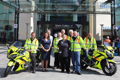 Blood bikers contract reinstated after losing out to private company