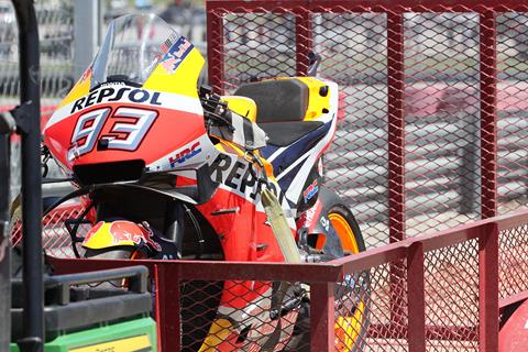 MotoGP update: Marquez takes blame for Austin crash