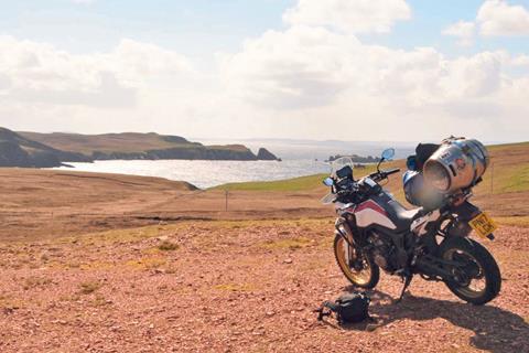 A highland and island fling by motorbike